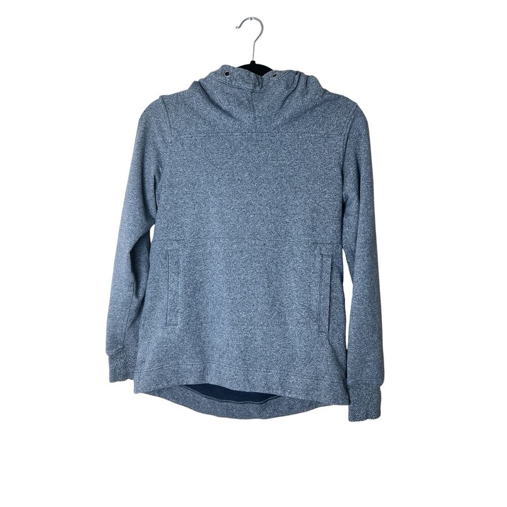 Lululemon Split Pullover Hoodie Heathered Speckled Black Women’s Size 4